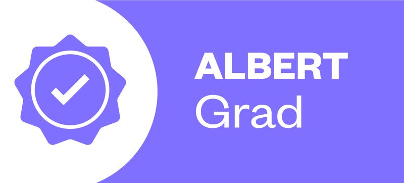 albert Grad badge